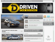 Tablet Screenshot of drivencarreviews.com
